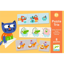 Educativos Puzzle Trío...