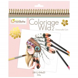 Cuaderno colorear Wild 2