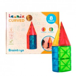 Braintoys Imanix Curved 8...