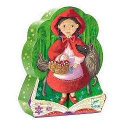 Puzzle Silueta Caperucita Roja