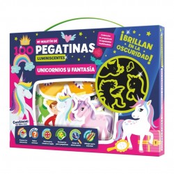 100 pegatinas luminosas...