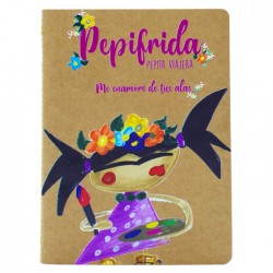 Libreta A5 Kraft Pepita...