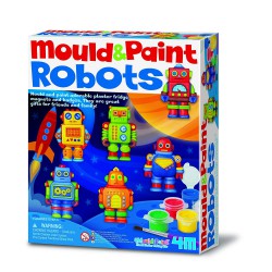 Moldea y pinta Robots