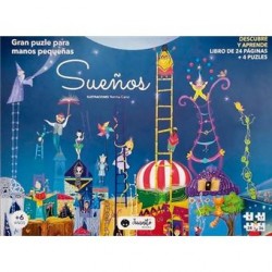 Sueños. 4 Puzzles + Libro....