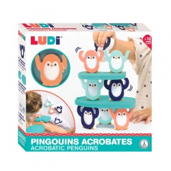 Pinguinos acróbatas. Djeco