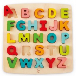 Puzzle encajable alfabeto mayúsculas