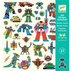 Pegatinas Robots Djeco