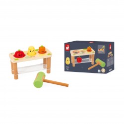 Juego para golpear verduras...