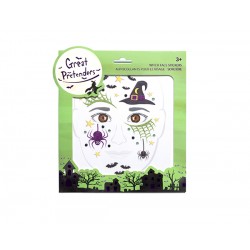 Witch Face Stickers...