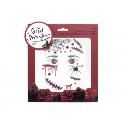 Zombie Face Stickers...