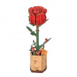 Rosa Roja Maqueta flores