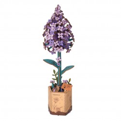 Lila Maqueta flores