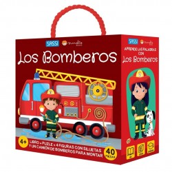 Los bomberos puzzle, libro...