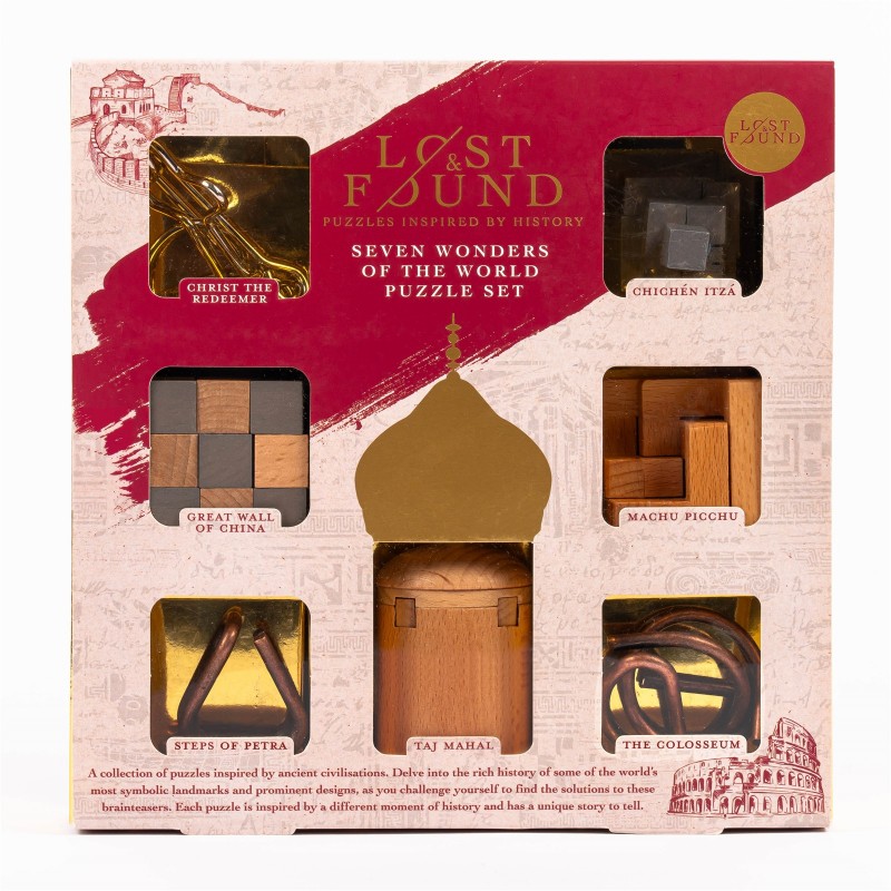 Seven Wonders Of The World Puzzle Set- Professor puzzle | Mahatma Play