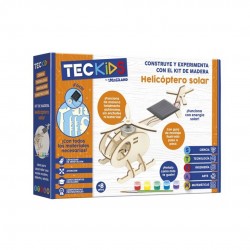Helicóptero Solar de Madera...
