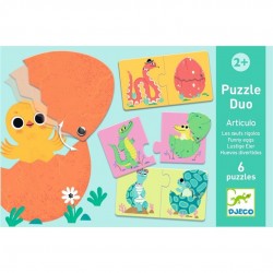 Puzzle Educativos Huevos...