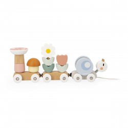 Tren de caracol arrastre...