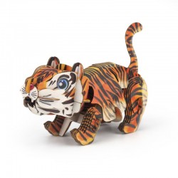 Puzzle 3D con sonido- Tigre...