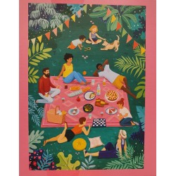 Puzzle Picnic Con Amigos...
