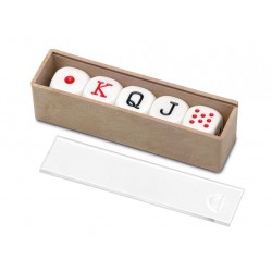 Accesorios 5 dados de poker