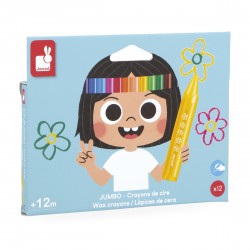 Crayones de cera x12 Janod