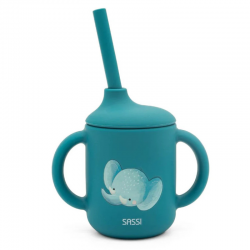 Taza de silicona Elefante...