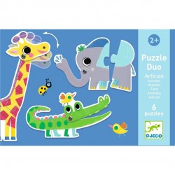 Educativos Puzzle animales...