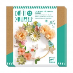 DIY Corona decorativa para...