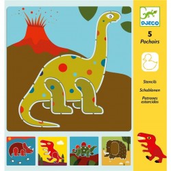 Plantillas Dinosaurios Djeco