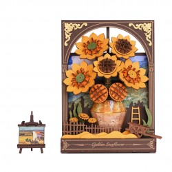 Golden Sunflower Maqueta...