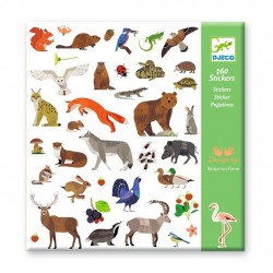 Pegatinas Fauna Djeco