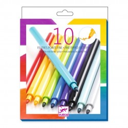 Colorear 10 rotuladores de...
