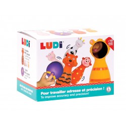 Juego de bolos animales Ludi