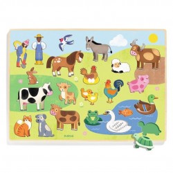 Encajable Puzzlo Campo Djeco