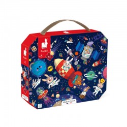 Puzzle Cohete 54 piezas Janod