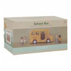 Bus escolar con muñecos...