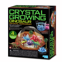 Crece Cristales Dinosaurios 4M