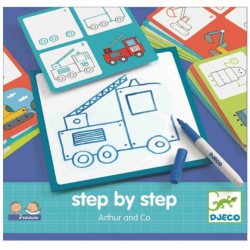 Step by step aprende a dibujar con Arthur and Co