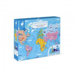 Puzzle educativo Curiosidades del Mundo- 350 pcs