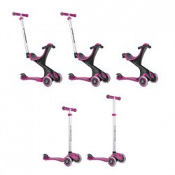 Patinete evo comfort 5 en 1 rosa