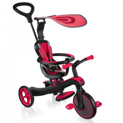 Globber: Explorer Trike 4 in 1 Rojo