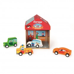 PLAY BOX GARAGE SCRATCH PRESCHOOL