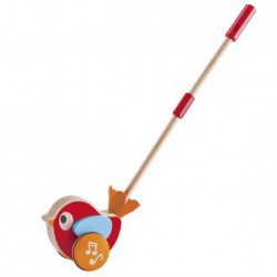 Juego para arrastrar musical pajarito lilly