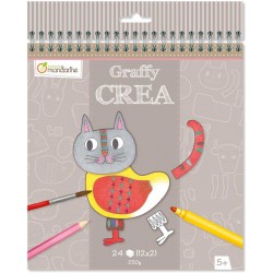 Cuaderno de colorear Graffy Crea