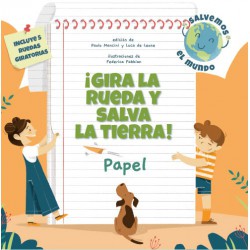 Gira la rueda y salva la tierra. Papel