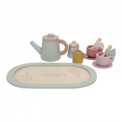 Set de té madera