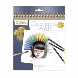 Cuaderno colorear Wild 5