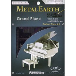 Grand Piano de metal 3D