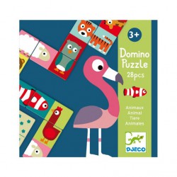 Educativos Domino Animo-puzzle