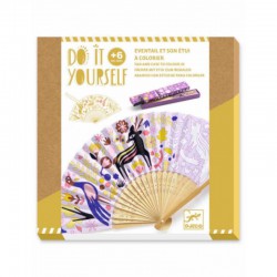 DIY Abanico con estuche...